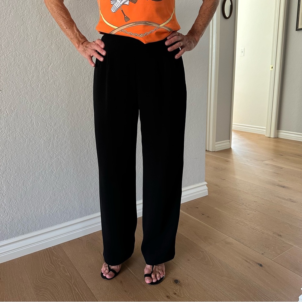 Talbots petite black dress pants